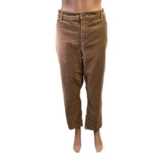 Lauren Ralph Lauren Corduroy Jeans High Rise Straight Leg Casual Western 18